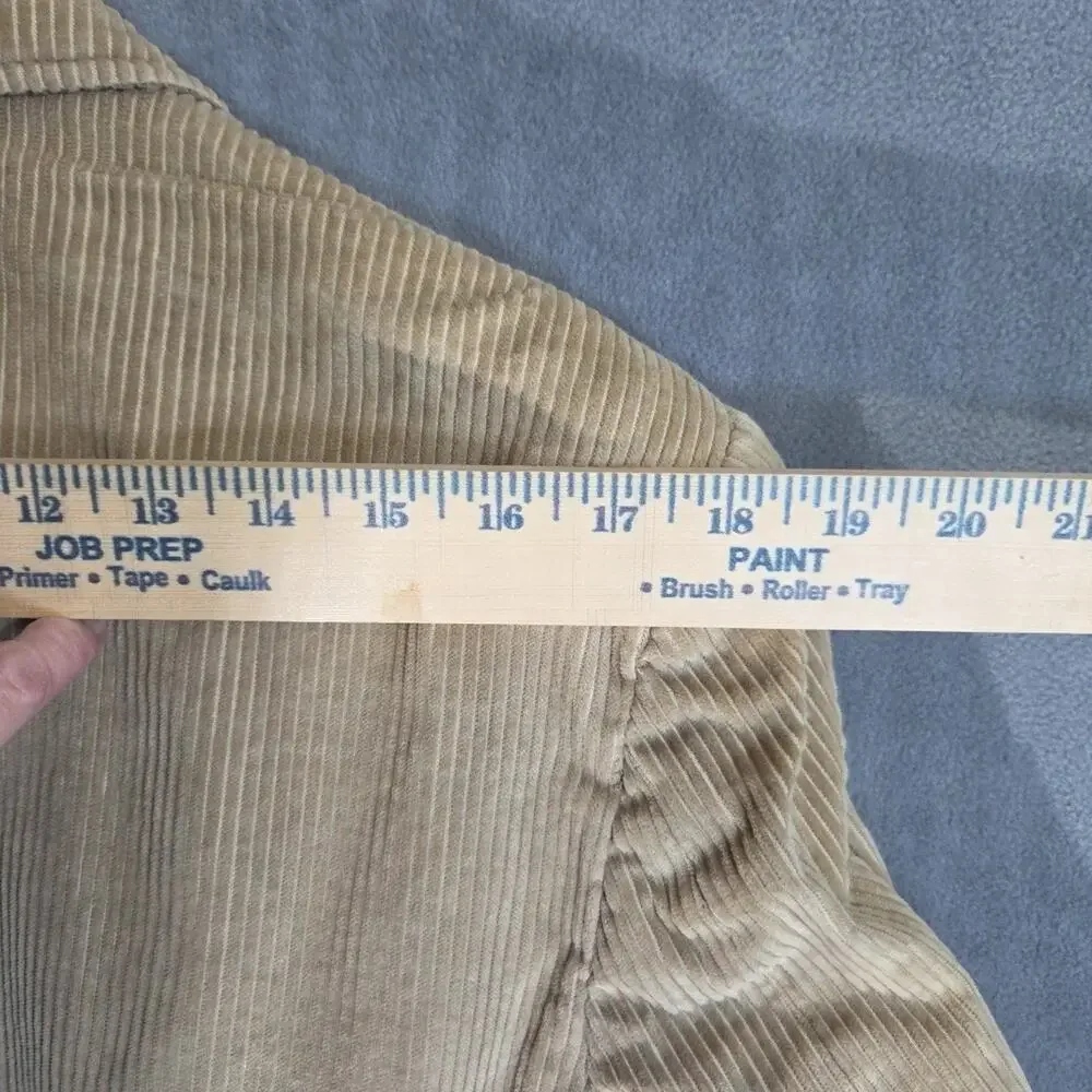 Vtg Corduroy Sport Coat Men's 40 READ Tan Blazer Jacket Union USA 60s 70s Preppy